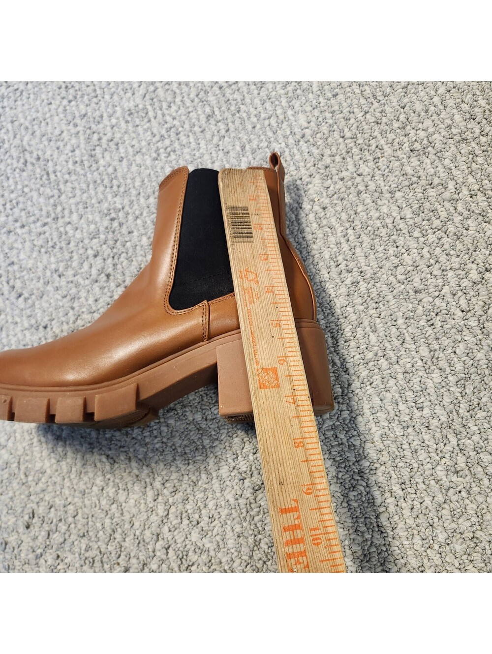 Madden Girl Tessa Brown Chelsea Boot Size 9.5M - Picture 4 of 11